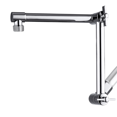 thumbnail image 1 of Shower Head Extension Arm, Adjustable Extender with Lock Joint, Rise or Lower Rainfall and Fixed Shower Head, 1 of 8
