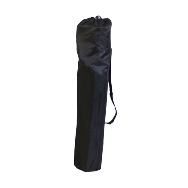 Bolsa para silla de camping, reclinable, bolsa de almacenamiento, tienda de campaña, organizador ligero con correa para el hombro Negro