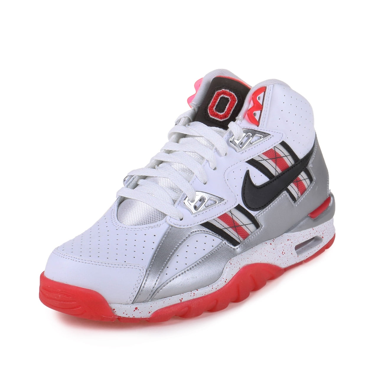 Nike Mens Air Trainer SC High PRM QS White/BlackMetallic Silver