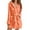 Orange, variant on Women Hooded Bathrobe Lightweight Soft Short Flannel Sleepwear Hooded Bathrobe Soft Robe