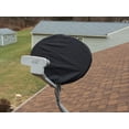 thumbnail image 2 of TV - Dish - Satellite Dish Cover -  The Universal Black for Round or Elliptical Dish - The DISH hoodie - made in America, 2 of 4