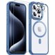 thumbnail image 1 of Temdan Funda Magnética para iPhone 15 Pro Max Transparente, [Compatible con Magsafe][2 Piezas Protector de Pantalla de Vidrio+Protector de Lente de Cámara] [No Amarillea] Delgada a Prueba de Golpes pa, 1 of 4