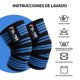 thumbnail image 3 of Vendas Para Rodillas FELTER SPORTS Lineas / Azul Cielo, 3 of 6