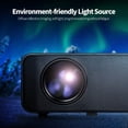 thumbnail image 4 of Proyector Irfora Proyector LCD portátil W80 720P Resolución física Múltiples puertos para Office Home Theater Conector negro de EE. UU. (Versión de Android) Irfora Proyector, 4 of 7
