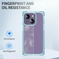 thumbnail image 4 of Shockproof Clear Designed for iPhone 13, [Camera & Screen Raised Edge Protection] [Air Guard Four Corner Bumper 15FT Drop Protection] [Not Yellowing] Soft Slim Silicone Case, Blue, 4 of 9