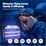Aspectek 20W Electronic Bug Zapper, Insect Killer, Mosquito Control, Mosquito Zapper, Mosuiqto Killer, Fly Zapper, Fly Killer for Indoor Residential & Commercial