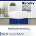 thumbnail image 6 of Fireclay 30 in. Single Bowl Farmhouse Apron Curved Kitchen Sink with Sink Grid and Basket Strainer, 6 of 15
