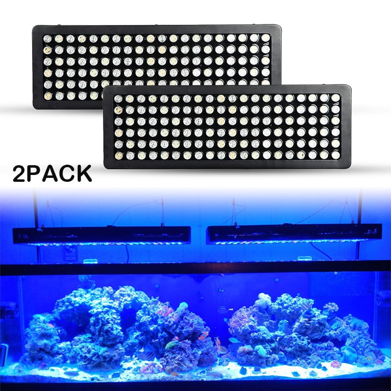 Aquarium LED Light Bar Strip, Oslamp 2PACK 360W MultiColor LED