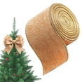 thumbnail image 2 of Velvet Wired Ribbon,2.48 Inch Wide Velvet Christmas Wired Ribbon,Christmas Tree Ribbon,Double-Sided Velvet Ribbon for Christmas Tree Wreaths Gift Wrapping Bows Gralands Home Decor Crafts, 2 of 5