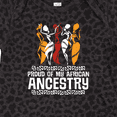 thumbnail image 4 of Inktastic Black History Month African Pride Girls Baby Bodysuit, 4 of 5