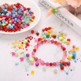 thumbnail image 4 of Uxcell Assorted Glass Resin Beads, Cracked Gravel Round Beads Small European Spacer Bead, Brown/Green, 4 of 7