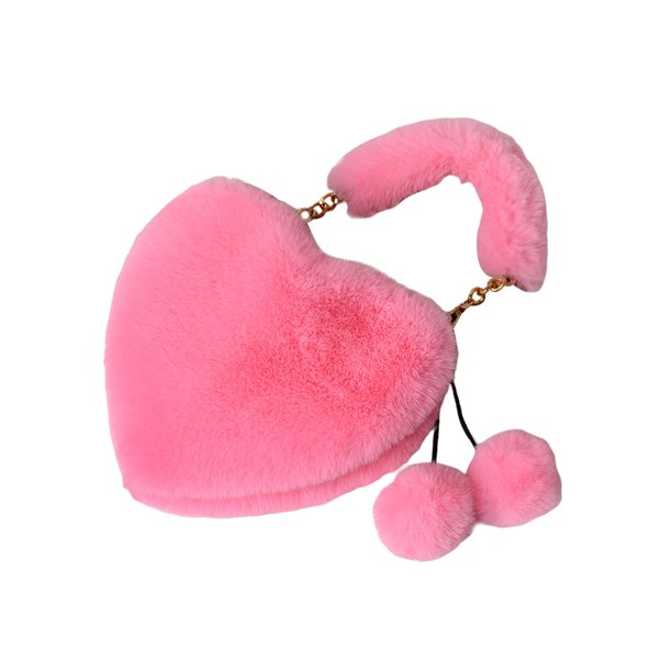 Bolso de piel sintética Zulema invierno mujer casual Rosado