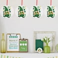 thumbnail image 3 of MXTPOV St Patricks Day Ornaments for Tree, Green Gnome Shamrock Printed St Patricks Day Decorations, Clear Acrylic Ornaments Hanging for Party Backpack, Home Decor, 3 of 4