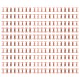 thumbnail image 1 of Book Binding Screw, 200 Sets Metal Nail Rivet Studs Uniform Coating Curved Surfaces  For Photo Album Gold, 1 of 8