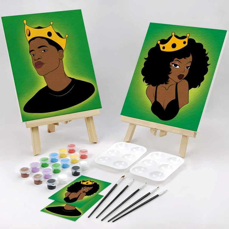 Birthday Queen DIY Paint Kit - Paint Your Queenly Celebration