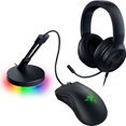 thumbnail image 1 of Remis à Neuf Razer RZ85-03850100-B3U1 Ensemble de Jeu DeathAdder Essentiel, Kraken X Lite, Souris Bungee V3 Chroma, 1 of 4