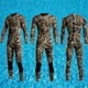 thumbnail image 5 of Nuevo traje de neopreno de cuerpo completo para hombre de 3 mm para surf, buceo, camuflaje, talla S METRO, 5 of 9