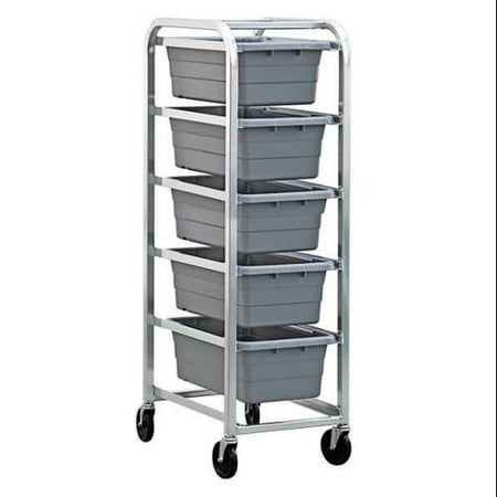 - QUANTUM STORAGE SYSTEMS TR5-2516-8GY Cross Stack Tub Rack w/5 Tubs, Gray
