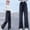 Blue, variant on TopLLC Spring And Summer Children's Girls' Basic Casual Solid Long Pocket Jeans Girl Pants