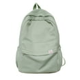 thumbnail image 1 of Simple Classic Backpack Teens Girls Student Large Capacity Bookbag (Black), 1 of 10