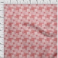 thumbnail image 4 of oneOone Rayon Red Fabric Asian Block Tile Craft Projects Decor Fabric Printed By The Yard 56 Inch Wide, 4 of 4