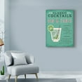 thumbnail image 3 of Trademark Fine Art 'Classic Cocktail Gin and Tonic' Canvas Art by Michael Mullan, 3 of 3