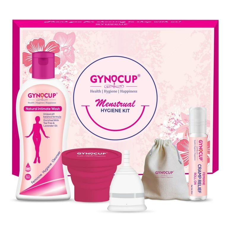 Menstrual Cup & Female Intimate Wash Combo