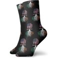 thumbnail image 1 of SEVEBJ I Love My Doberman Performance Running Socks Comfort Sox Light Bobbysocks Sox American Irish Tree, 1 of 2