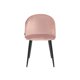 thumbnail image 2 of Silla Jonotla velvet pata negra Estilo Contemporáneo Color Rosa Gaia Herbs Jonotla, 2 of 6
