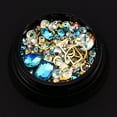 thumbnail image 1 of CEHVOM Fashion Nail Art Rhinestones Glitter Diamonds Tips Mixed 3D Tips DIY Decoration, 1 of 4