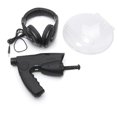 thumbnail image 2 of Parabolic Sound Collecting Dish 8X Monocular with Headphone Sound Amplifier Device for Long Distance, 2 of 5