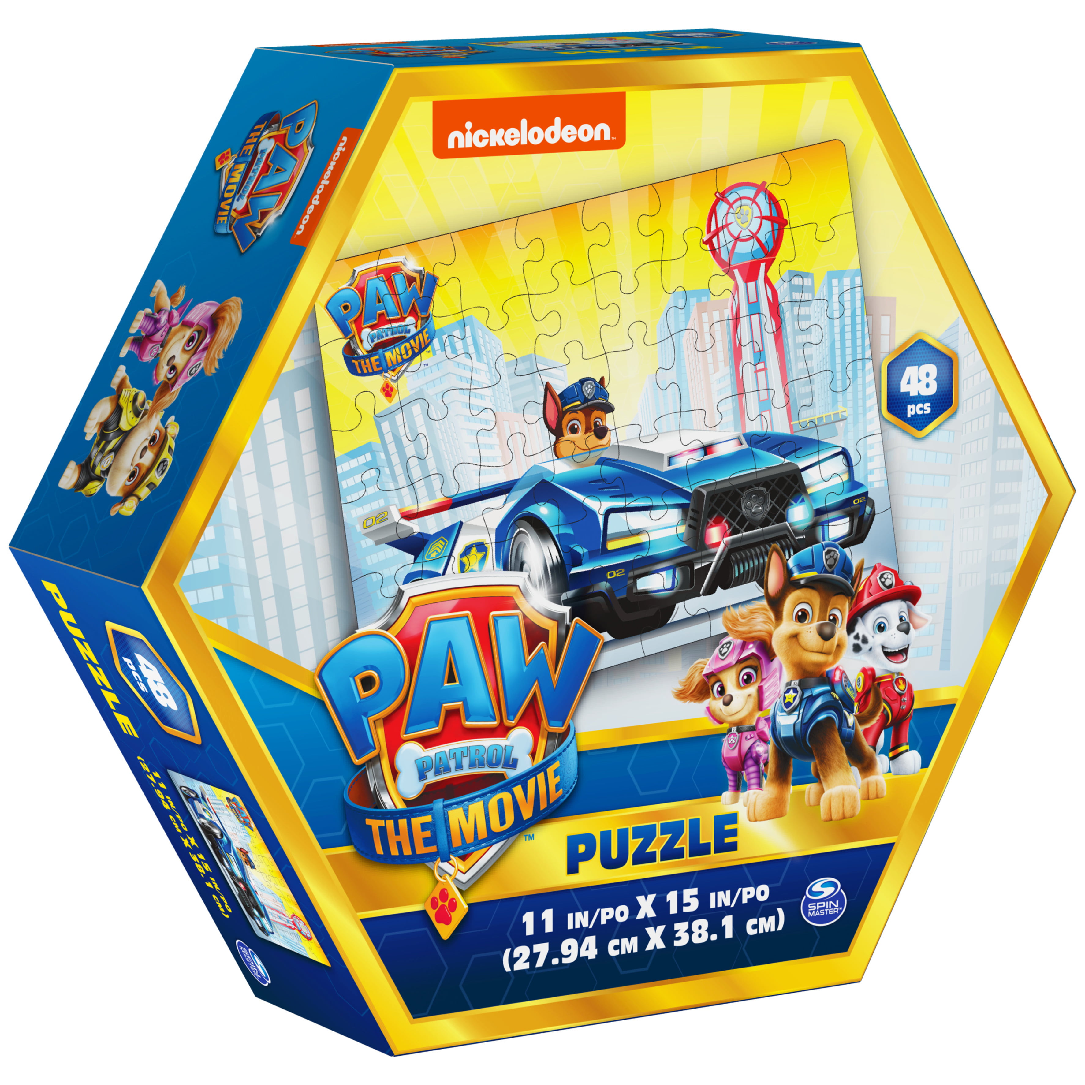 DESERT PUPS! PAW PATROL 48 PIECE PUZZLE NEW 9.1" X 10.3" NEW KIDS AT HOME FUN 