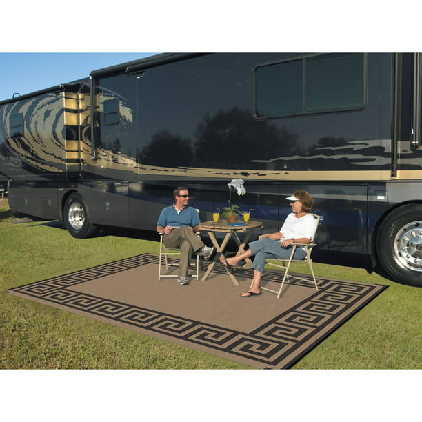 Patio Mats 9x12 Reversible Rv Outdoor, Rv Camping Outdoor Rugs