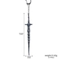 thumbnail image 2 of iirukaa Game ER Keychain Sacred Relic Sword Keychain Weapon Cosplay Pendant Ornament Game Props Accessories Merch Creative Lightweight for Fans, 2 of 8