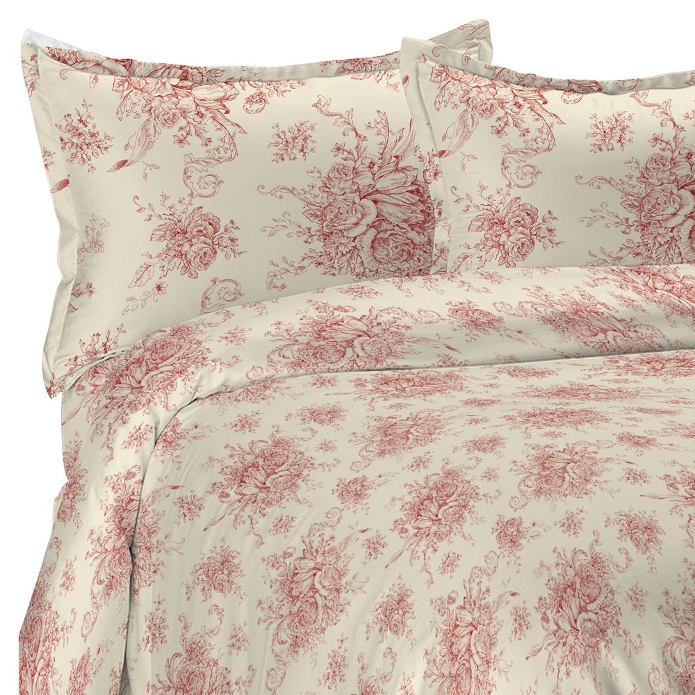 Toile Cotton Duvet Set by Melange Home