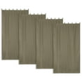 thumbnail image 2 of Yescom Panneau de Rideau Extérieur 54"x120 Pouces à Languettes UV30+ pour Porche, Pergola, Cour Arrière, 4 Pcs, 2 of 9