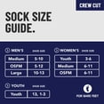 thumbnail image 5 of For Bare Feet NFL 4 Rayures Chaussettes Crew, Cincinnati Bengals, Large, 5 of 5