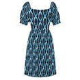 thumbnail image 5 of Vertical segment of blue human DNA helix Sleeveless Dress women's summer clothing 2024 women's summer jumpsuit, 5 of 6