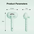 thumbnail image 6 of Fresh Fur Shower Brush for Dogs Cats, 3 in 1 Self Cleaning Pet Steam Brush, Shedding & Grooming for Long Short Hair (Green),white, 6 of 7
