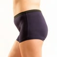 thumbnail image 4 of Alyce Ives Intimates 95% Cotton Boyshort Panties for Women, Darker Colors, 1X, 12 Pack, 4 of 14