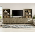 thumbnail image 7 of WAMPAT Television Stands with Bookshelves for TVs up to 75", Farmhouse Wall Unit TV Stand with 8 Doors & 4 Drawer, Media Console Table for Living Room, Bedroom & Home Theater, Wash Grey, 7 of 7