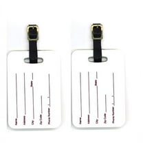 Pair of Oyster Luggage Tags