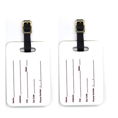 Pair of Flamingo Luggage Tags