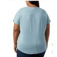 thumbnail image 6 of 32 Degrees Cool Women's Soft Luxe V-Neck Top 1849301, 6 of 10