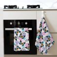 thumbnail image 4 of Sikiie Bright Butterflies1 Waffle Weave Kitchen Dish Cloth,Super Absorbent Kitchen Dish Towels 16*26 Inches for Dish Rags Washing Dishes, Drying Dishes, 4 of 7