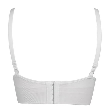 

Bra Women s Bra Maternity Bra Front Open Breast-Feeding Bra Everyday Underwear polyester no underwire sports bra White