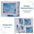 thumbnail image 5 of Qunbio Rotating Ferris Wheel Picture Frame, Vintage White Picture Frame with Space for 12 Photos, 5 of 12