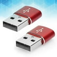 thumbnail image 1 of Compact in Structure Simple Plug and Play USB Adapter, Type-C Adapter, Compatible for OTG For Charging Synchronization or Data Transmission Silver,Black,Gold,Red,, 1 of 8