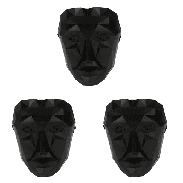 TV Coreano Calamari Game Party Mask Props Adultos Disfraces (jefe)