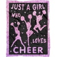 thumbnail image 5 of Cheer Blanket Cheerleader Gifts for Girls, Cheerleader Gifts Blanket, Cheer Gifts for Girls, Cheer Coach Gifts Cheerleader Blanket 40x50 Inch, 5 of 5